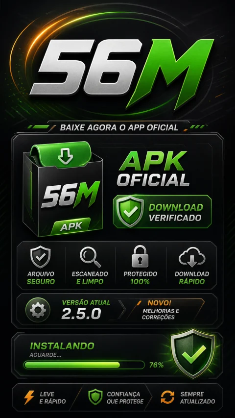 56M APK - Instalação Android